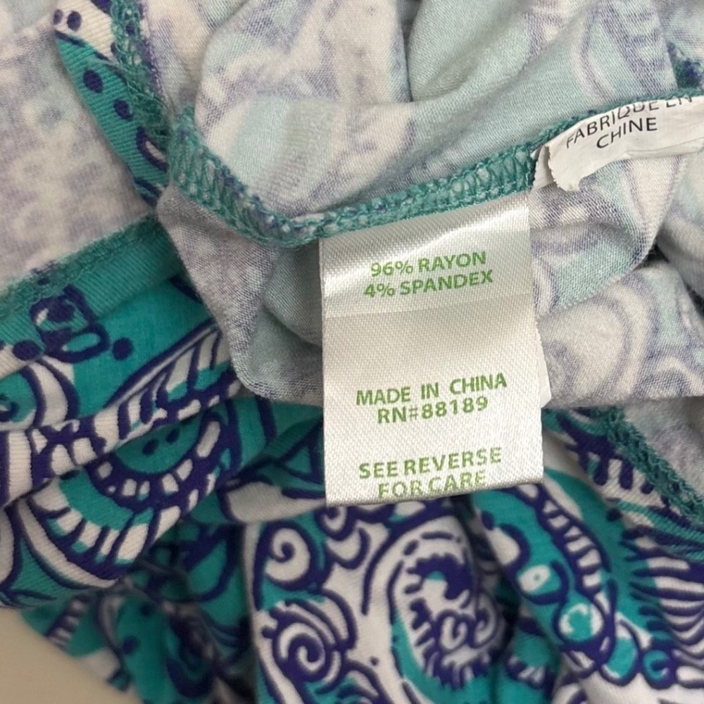 Lilly Pulitzer Holbrook Maxi Dress XS Montauk Seafoam Green Beach Boho Resort - Picture 8 of 8